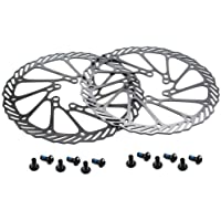 CYSKY Rotor de freno de disco de 160 180 203 mm 2 paquetes Rotor de freno de disco de bicicleta de acero inoxidable 6…